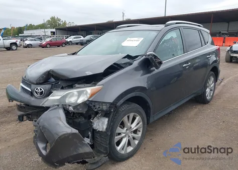2014 Toyota Rav4 Limited from USA, damaged, VIN 2T3DFREVXEW164688